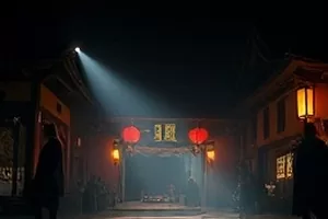 公路片归途列车海报，沙漠公路与列车